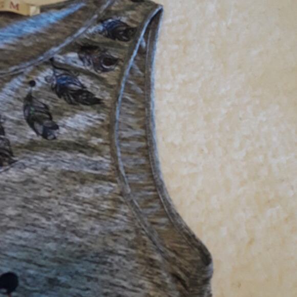 Womens Sz S/M Gray Dream Catcher Summer Lightweight Coverup GM Dress - Picture 5 of 11